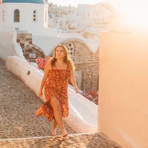 Lulu’s Midi Red Dress